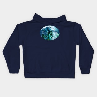 Wings of Fire - Royal SeaWings - Auklet, Tsunami, Turtle, Anemone Kids Hoodie